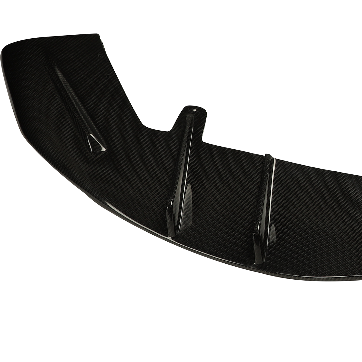 2020-2022 Tesla Model Y Rear Bumper Lip Diffuser Real Carbon Fiber