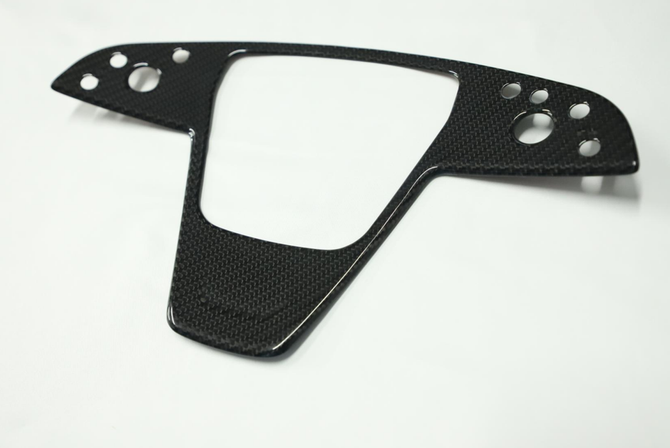 ApexTeslas 2021-2024 Tesla Model X Interior Steering Wheel Sticker Trim Real Carbon Fiber