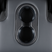 ApexTeslas Tesla Model Y Juniper 2025 Rear Seat Cup holder Panel Cover Dry Carbon Fiber Interior